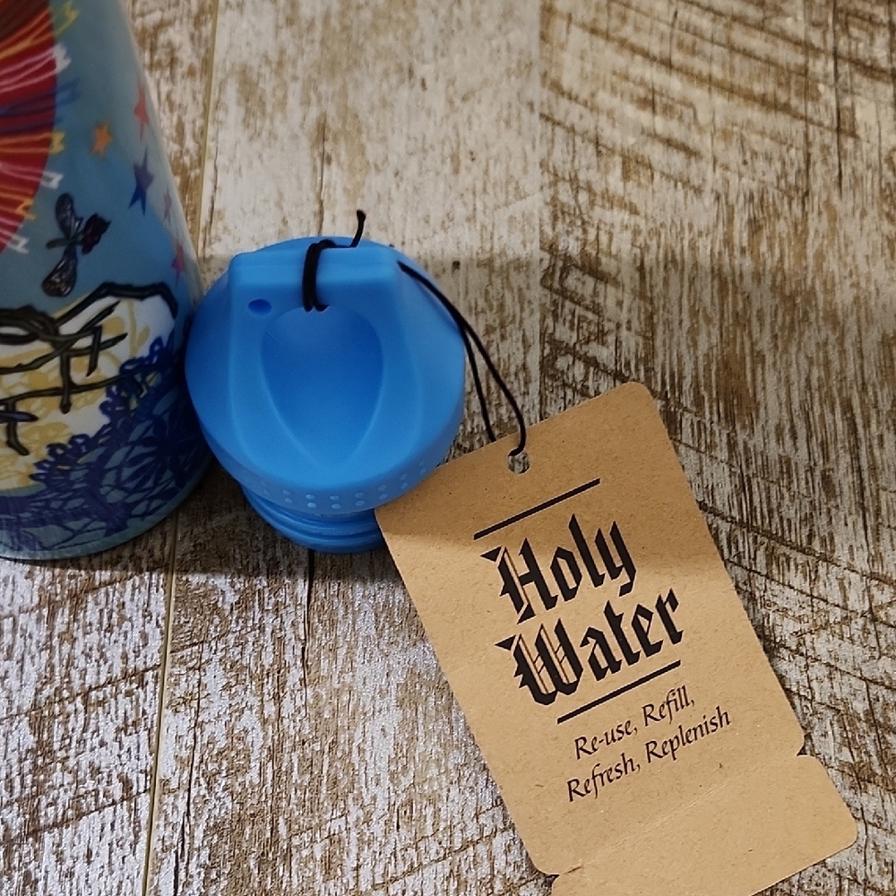 Frida Blue Water Bottle - Picture 11 of 13